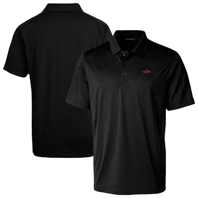 Men's Cutter & Buck Arkansas Razorbacks Prospect Eco Textured Stretch Recycled Polo