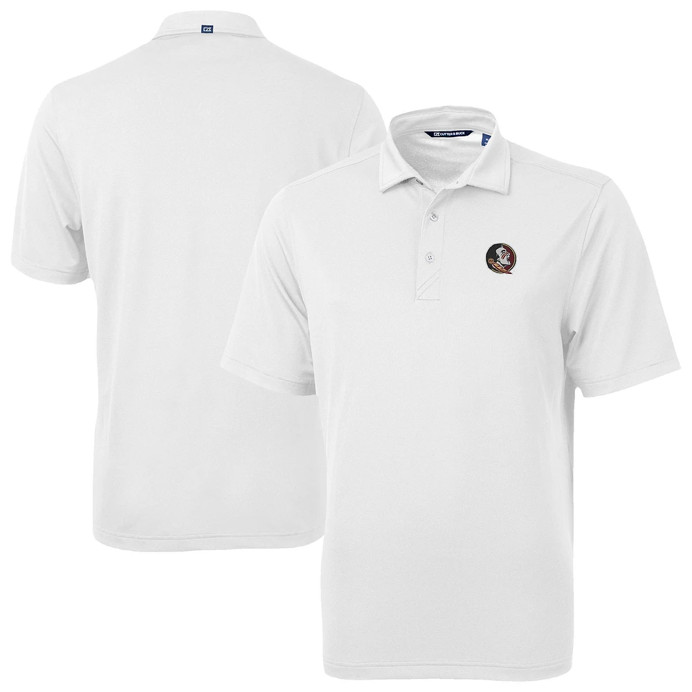 Men's Cutter & Buck Florida State Seminoles Virtue Eco Pique Recycled Polo