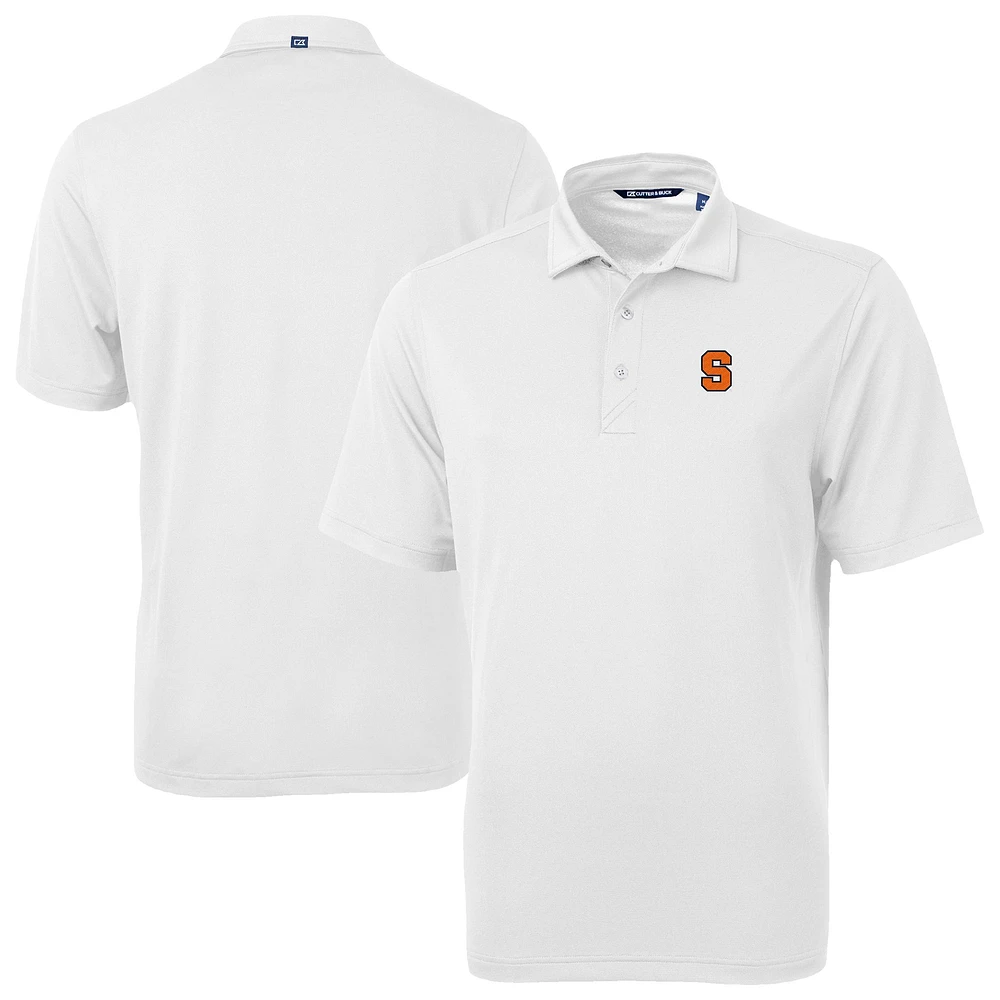 Men's Cutter & Buck Syracuse Orange Virtue Eco Pique Recycled Polo