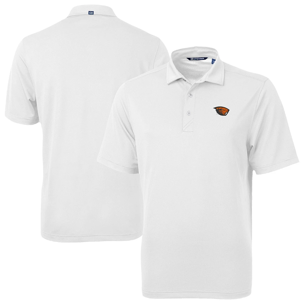 Men's Cutter & Buck Oregon State Beavers Virtue Eco Pique Recycled Polo