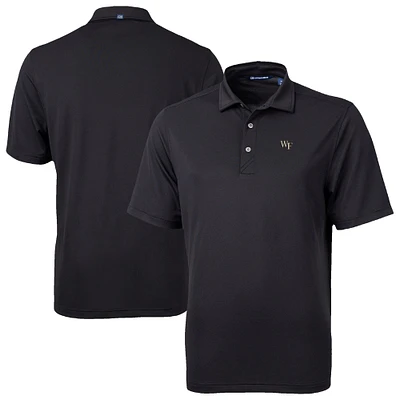 Men's Cutter & Buck Wake Forest Demon Deacons Virtue Eco Pique Recycled Polo