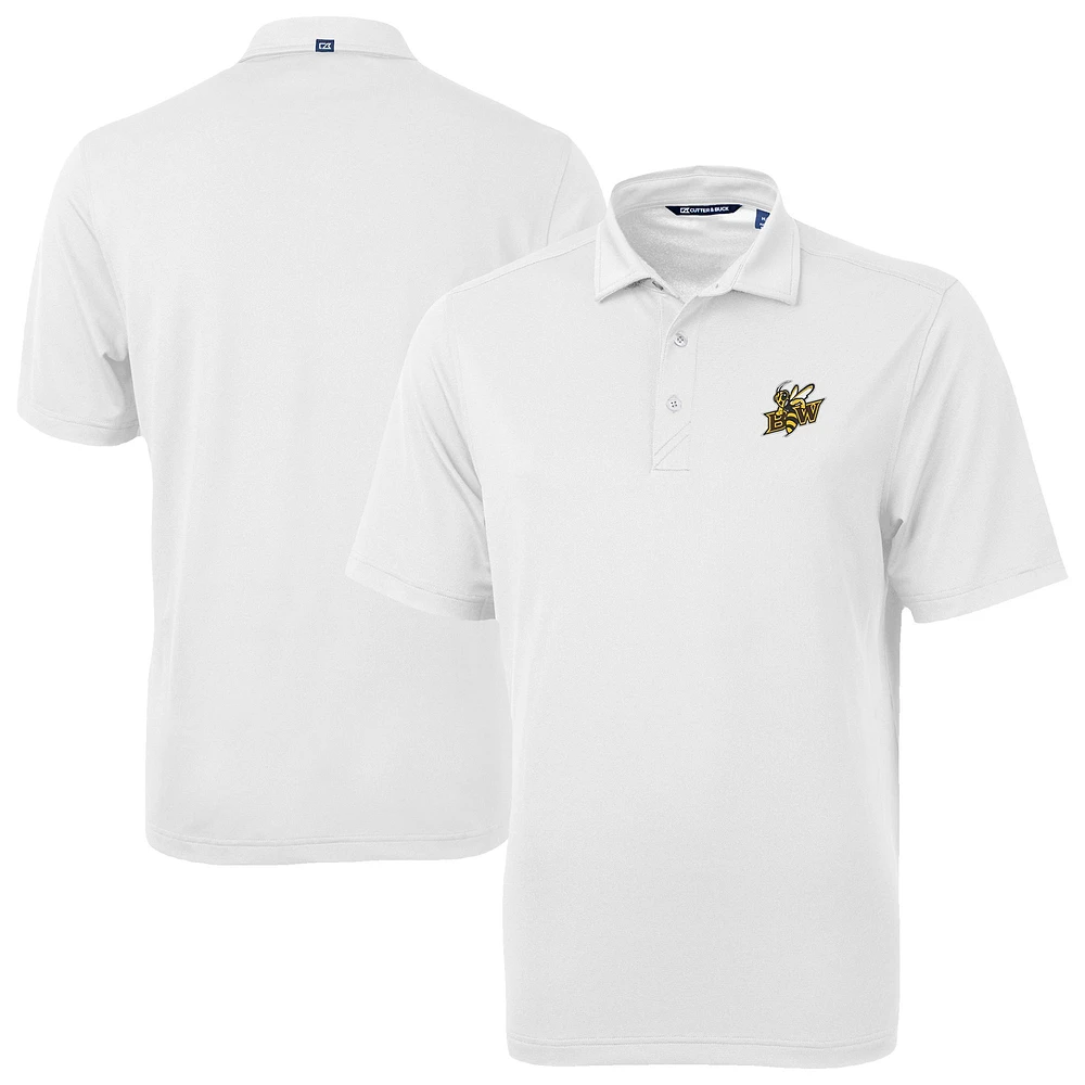 Men's Cutter & Buck Baldwin Wallace Yellow Jackets Virtue Eco Pique Recycled Polo