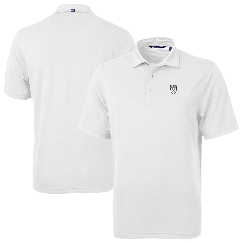 Men's Cutter & Buck Emory Eagles Virtue Eco Pique Recycled Polo