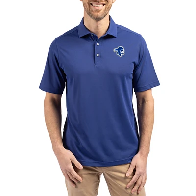 Men's Cutter & Buck Seton Hall Pirates Virtue Eco Pique Recycled Polo