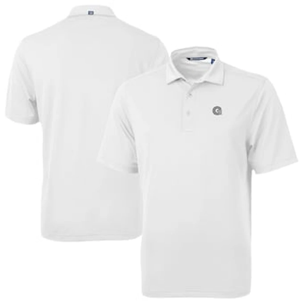 Men's Cutter & Buck Georgetown Hoyas Virtue Eco Pique Recycled Polo