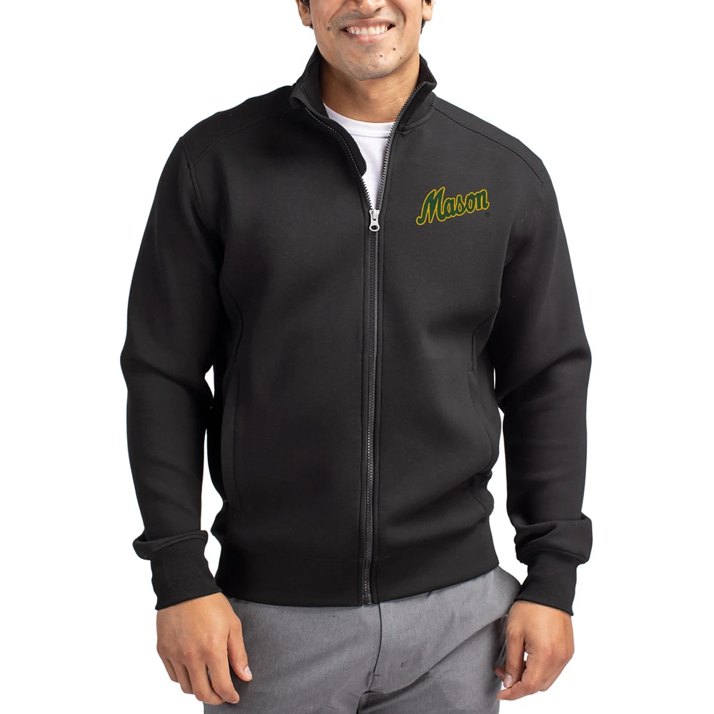Men's Cutter & Buck George Mason Patriots Roam Eco Recycled Full-Zip Jacket