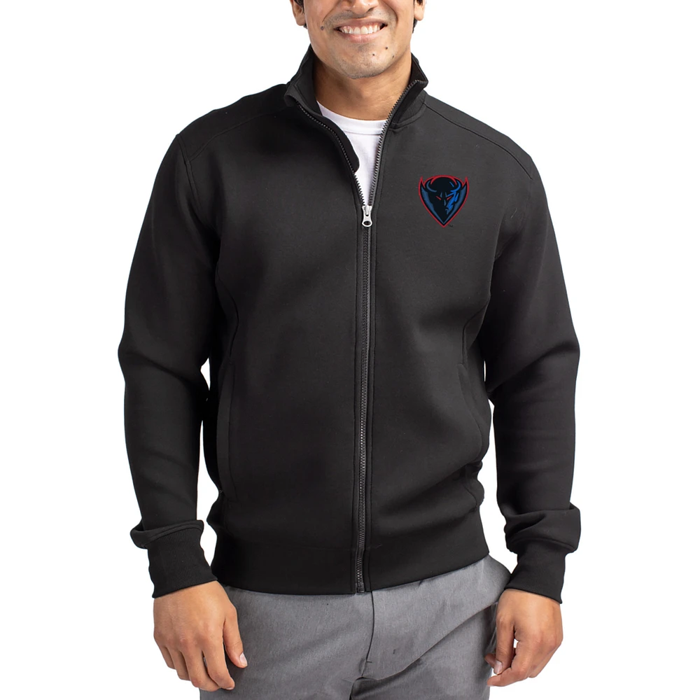 Men's Cutter & Buck DePaul Blue Demons Roam Eco Recycled Full-Zip Jacket
