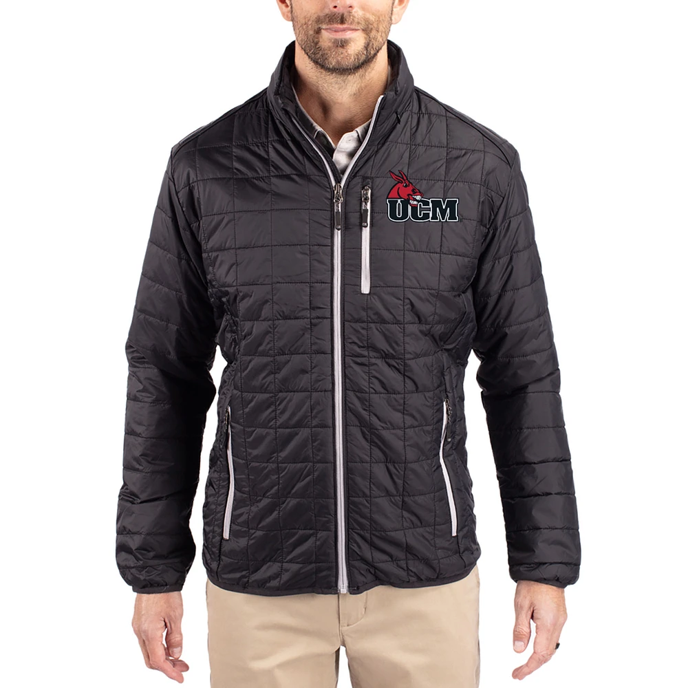 Men's Cutter & Buck Central Missouri Mules Rainier Eco Insulated PrimaLoft Full-Zip Puffer Jacket