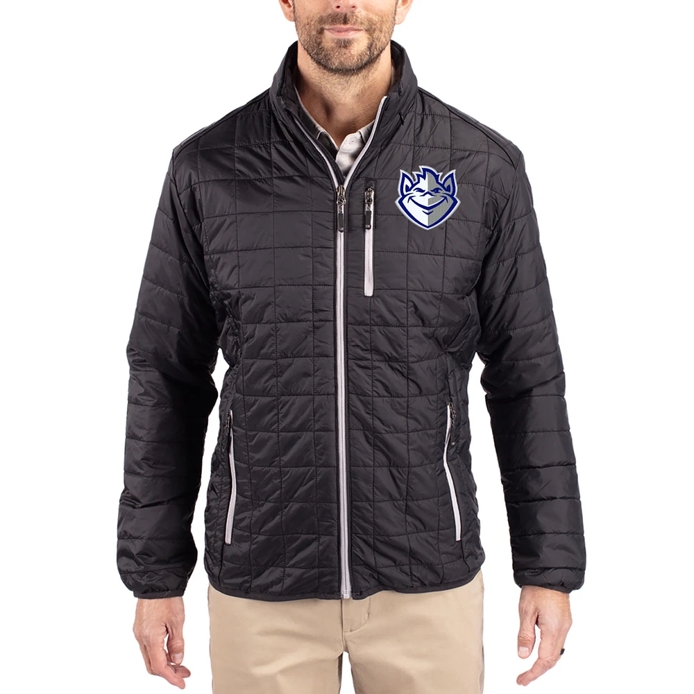 Men's Cutter & Buck Saint Louis Billikens Rainier Eco Insulated PrimaLoft Full-Zip Puffer Jacket