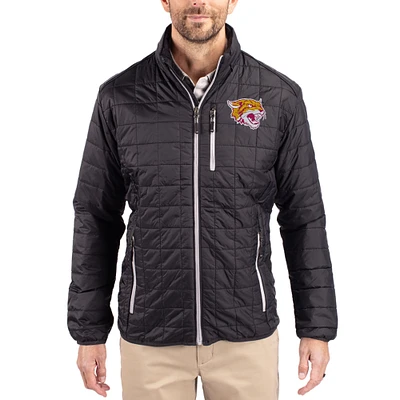 Men's Cutter & Buck Bethune-Cookman Wildcats Rainier Eco Insulated PrimaLoft Full-Zip Puffer Jacket
