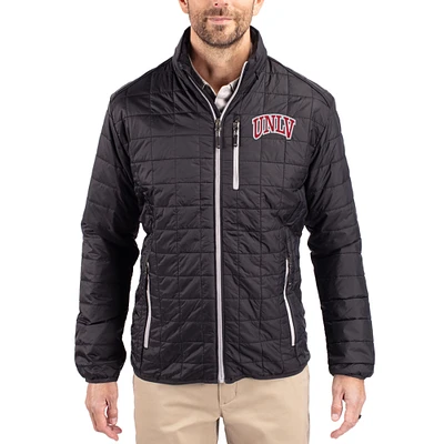 Men's Cutter & Buck UNLV Rebels Rainier Eco Insulated PrimaLoft Full-Zip Puffer Jacket