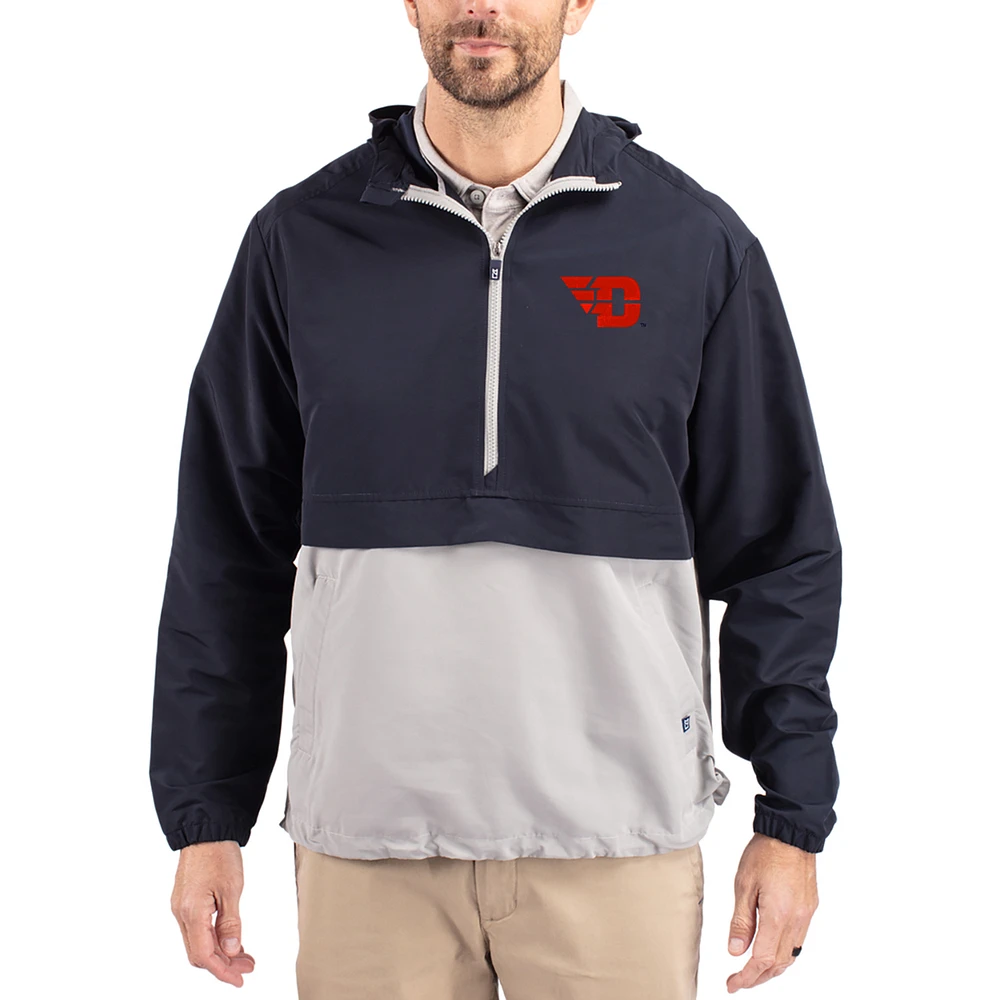 Men's Cutter & Buck Dayton Flyers Charter Eco Recycled Half-Zip Anorak Jacket