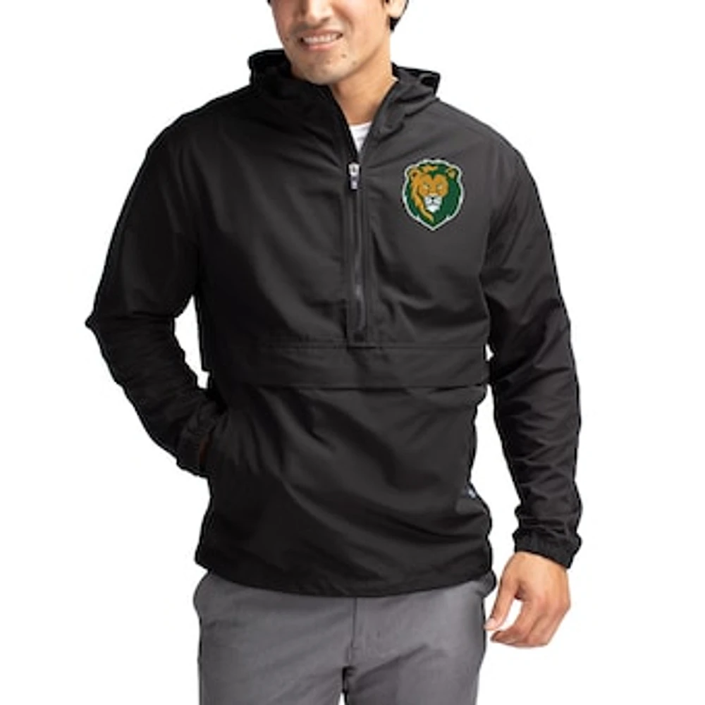 Men's Cutter & Buck Southeastern Louisiana Lions Charter Eco Recycled Half-Zip Anorak Jacket
