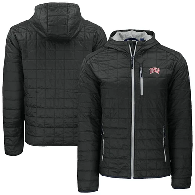 Men's Cutter & Buck UNLV Rebels Rainier Eco PrimaLoft Hooded Full-Zip Jacket