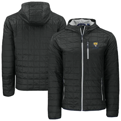Men's Cutter & Buck Fort Valley State Wildcats Rainier Eco PrimaLoft Hooded Full-Zip Jacket