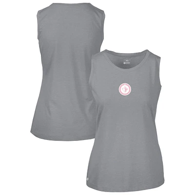 Women's Levelwear Gray Winnipeg Jets Mother's Day Macy Core Tank Top