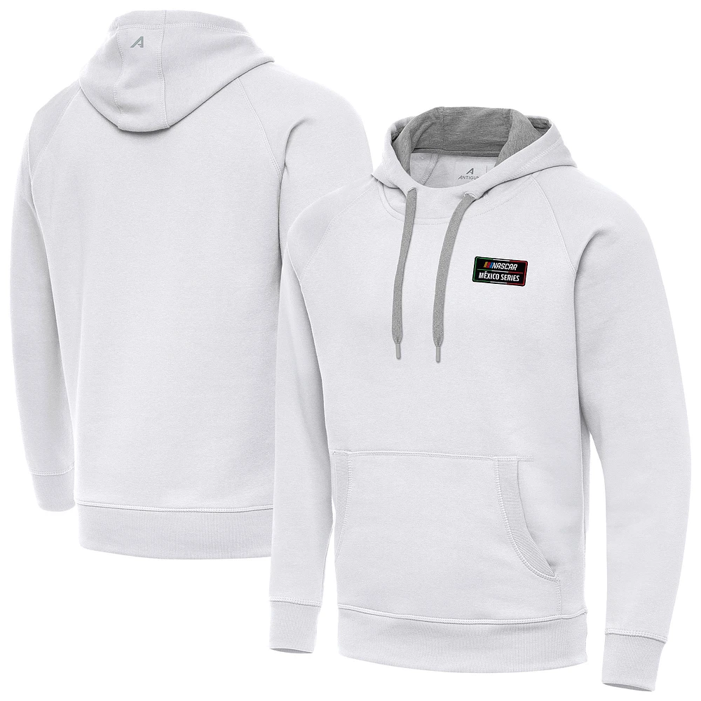 Men's Antigua NASCAR Mexico Series Race Victory Pullover Hoodie