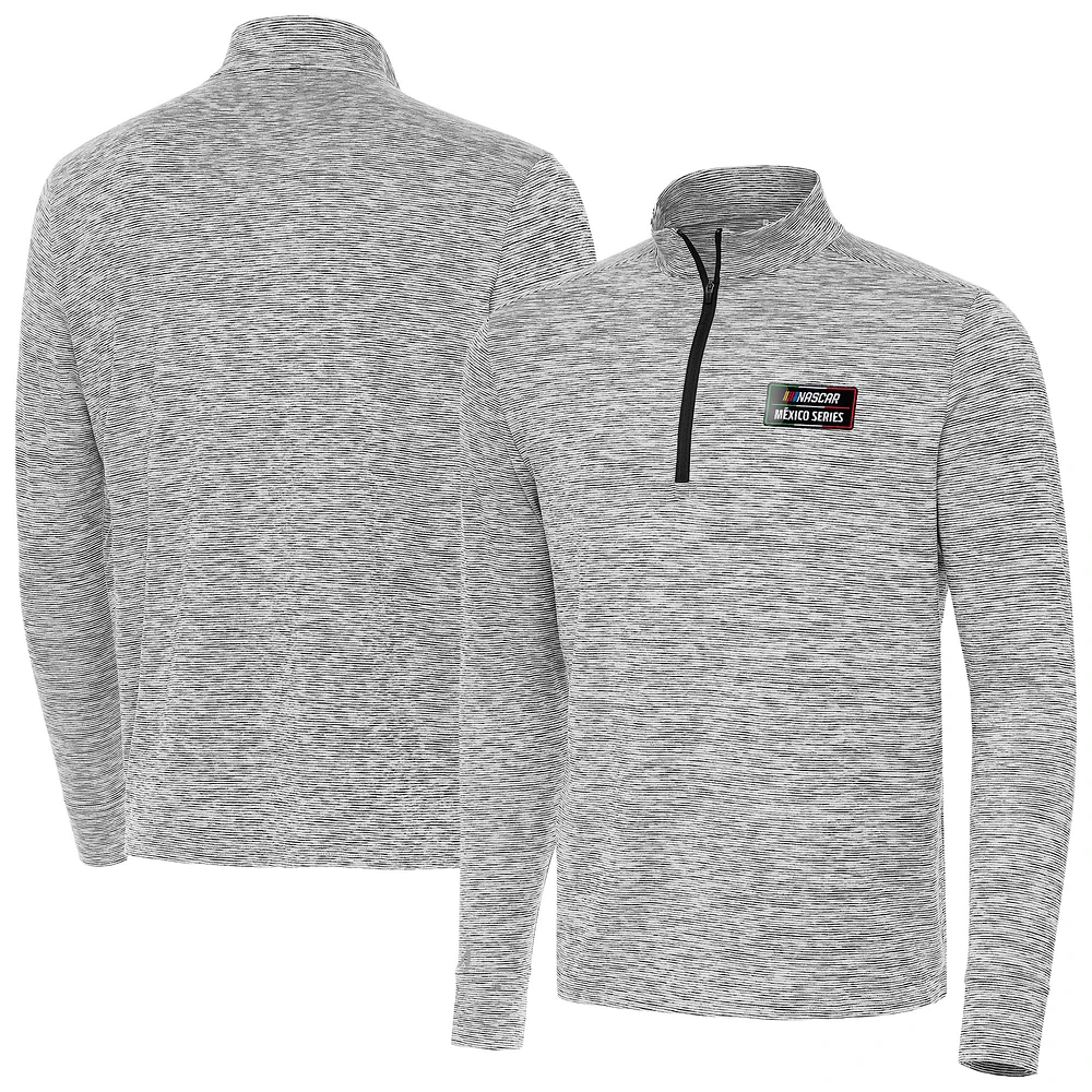 Men's Antigua NASCAR Mexico Series Race Cause Quarter-Zip Jacket