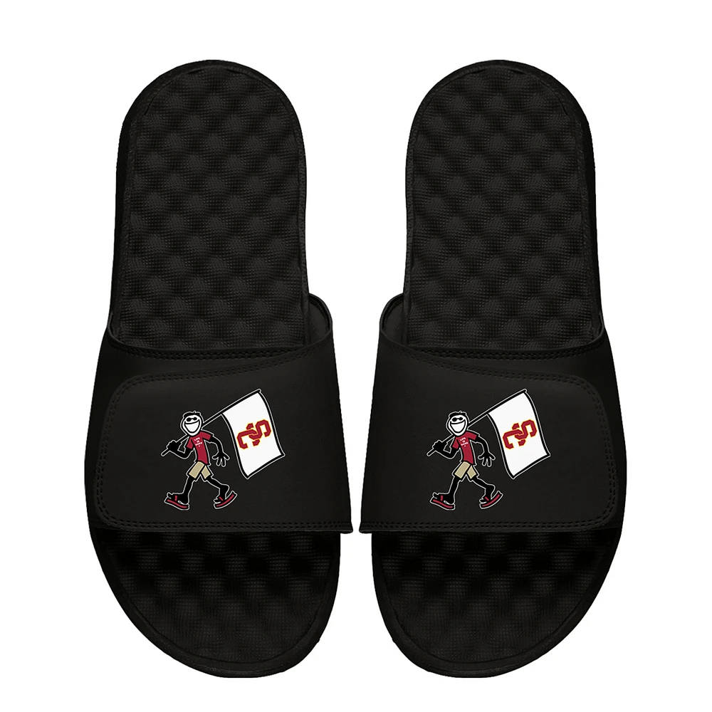 Unisex ISlide Black USC Trojans Life is Good Slide Sandals