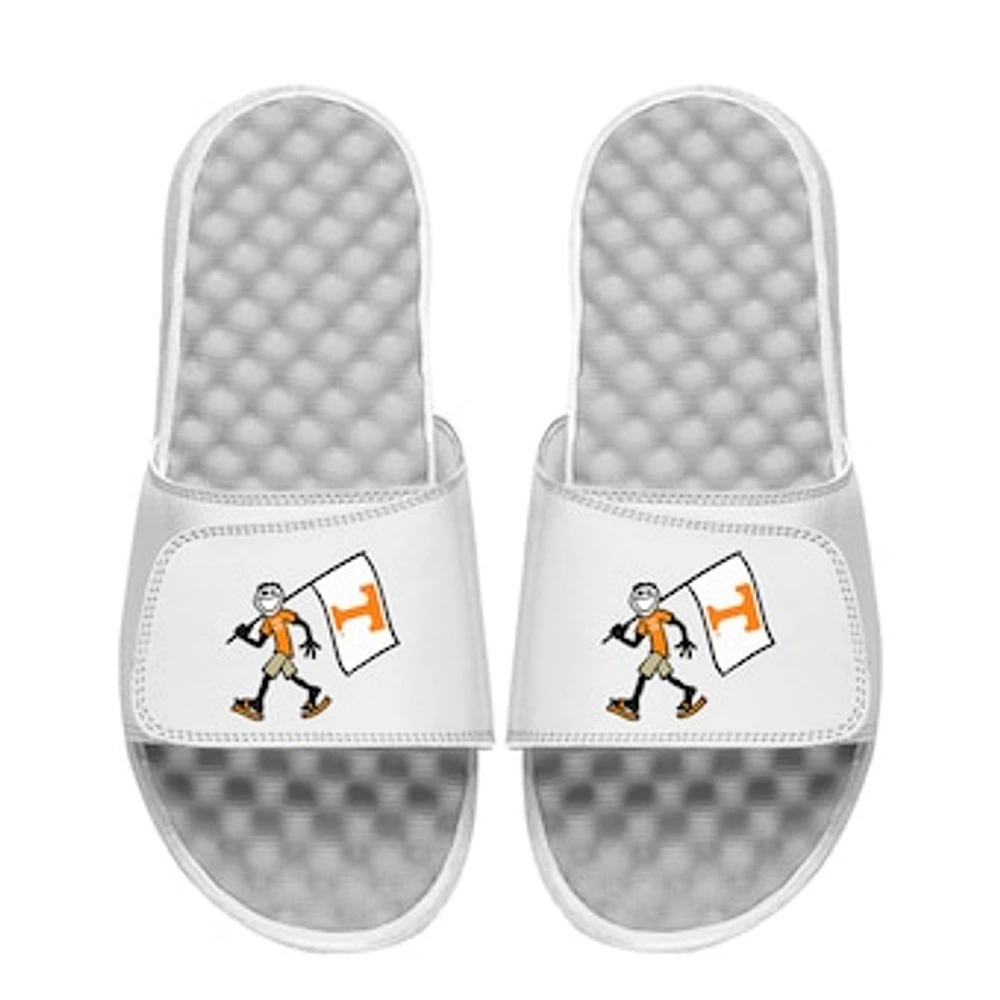 Unisex ISlide White Tennessee Volunteers Life is Good Slide Sandals