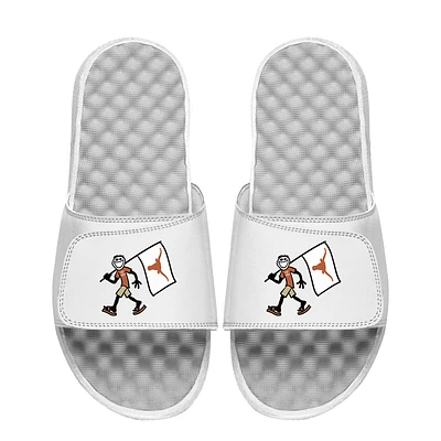 Unisex ISlide White Texas Longhorns Life is Good Slide Sandals