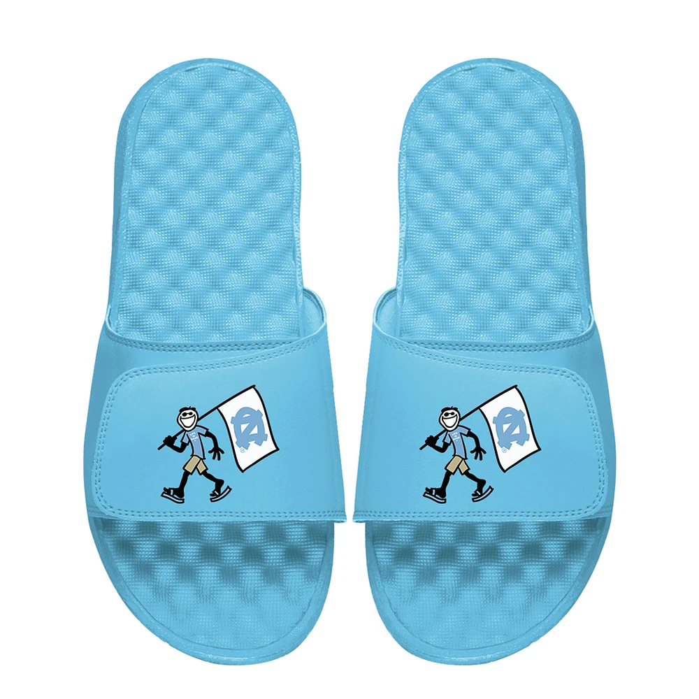 Unisex ISlide Blue North Carolina Tar Heels Life is Good Slide Sandals