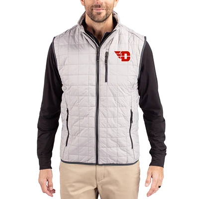 Men's Cutter & Buck Dayton Flyers Rainier Eco Insulated PrimaLoft Full-Zip Puffer Vest