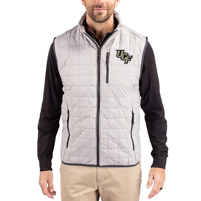 Men's Cutter & Buck UCF Knights Rainier Eco Insulated PrimaLoft Full-Zip Puffer Vest