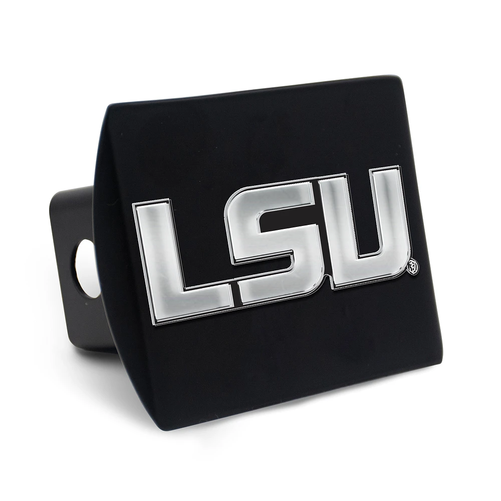 WinCraft LSU Tigers Premium Metal Chrome Logo Hitch Cover