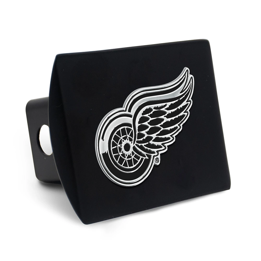 WinCraft Detroit Red Wings Premium Metal Chrome Logo Universal Hitch Cover