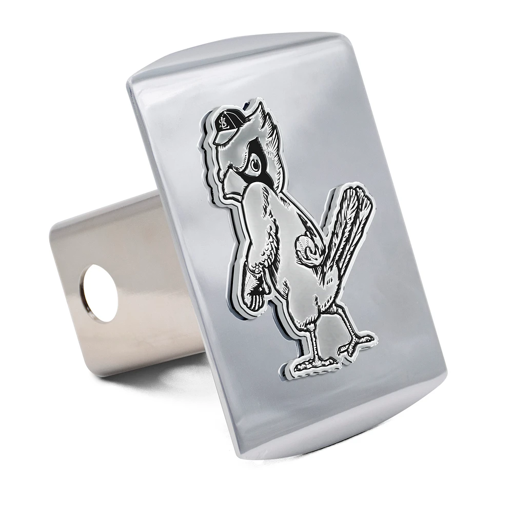 WinCraft St. Louis Cardinals Premium Metal Chrome Universal Hitch Cover