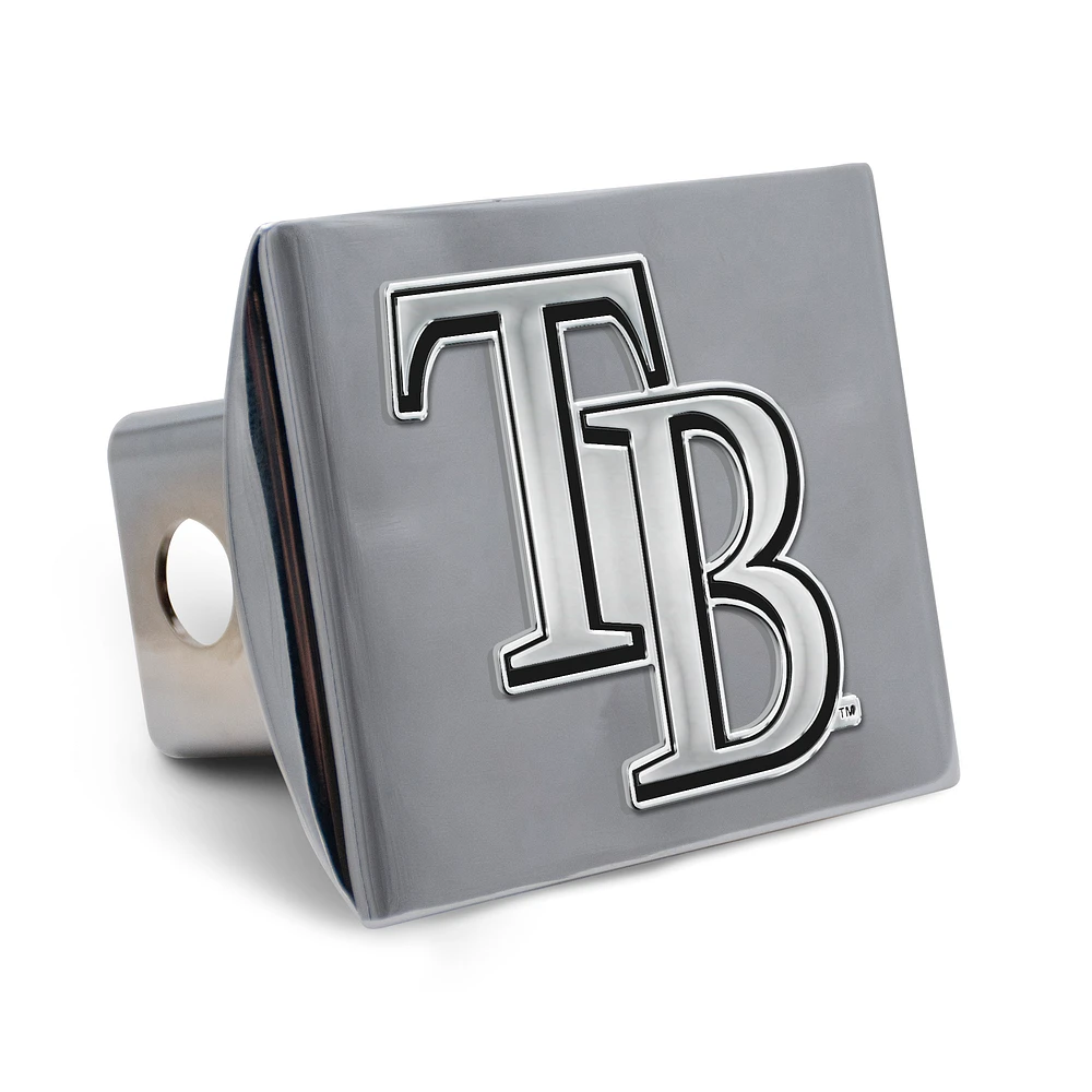 WinCraft Tampa Bay Rays Premium Metal Chrome Hitch Cover