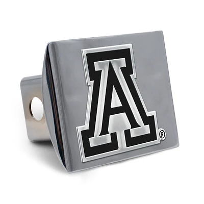 WinCraft Arizona Wildcats Premium Metal Chrome Hitch Cover
