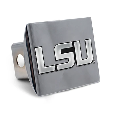 WinCraft LSU Tigers Premium Metal Chrome Hitch Cover