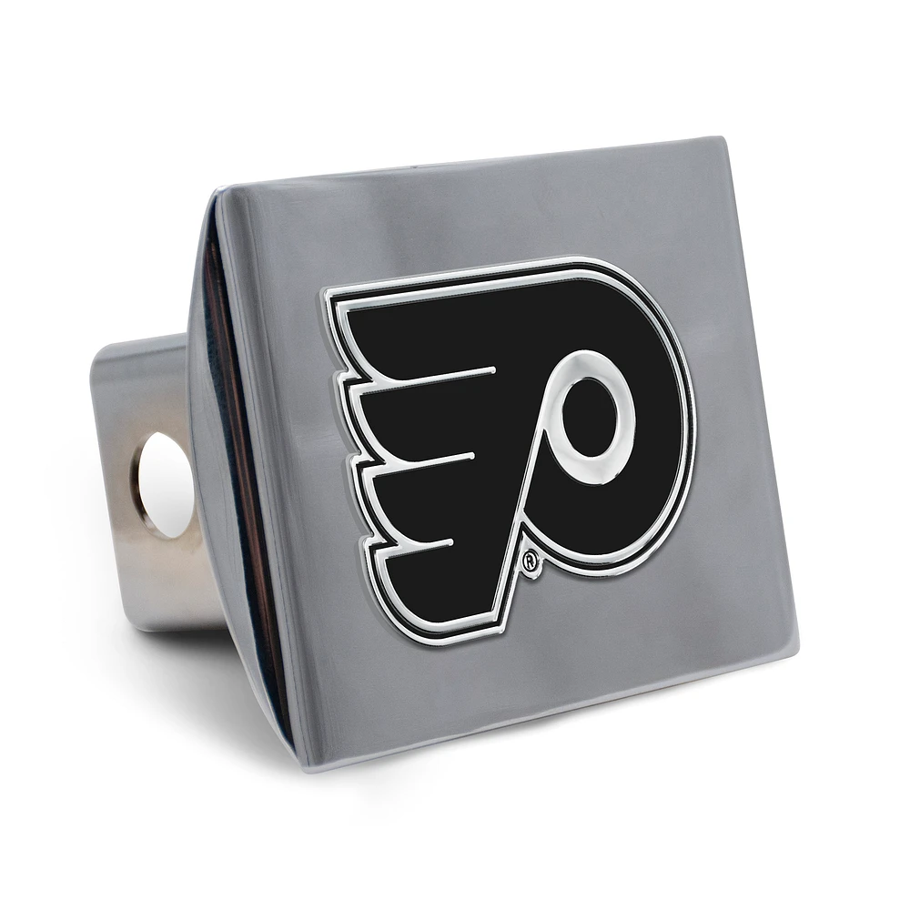 WinCraft Philadelphia Flyers Premium Metal Chrome Hitch Cover