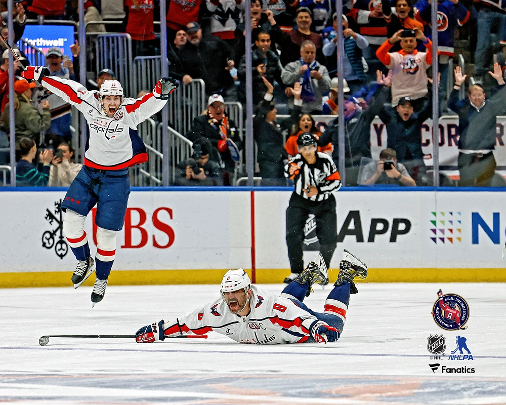 Alexander Ovechkin Washington Capitals Unsigned 895th Goal Celebration Photograph
