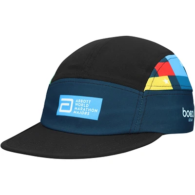 Unisex BOCO Gear Black World Marathon Majors Trail Adjustable Hat