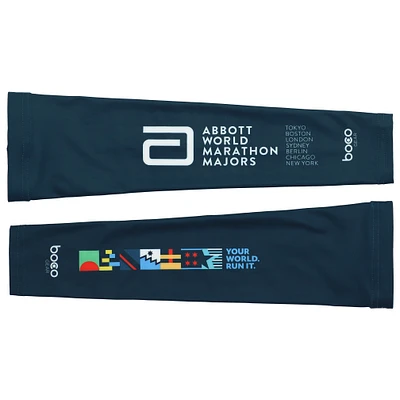 Unisex BOCO Gear Blue World Marathon Majors 7 City Arm Warmers