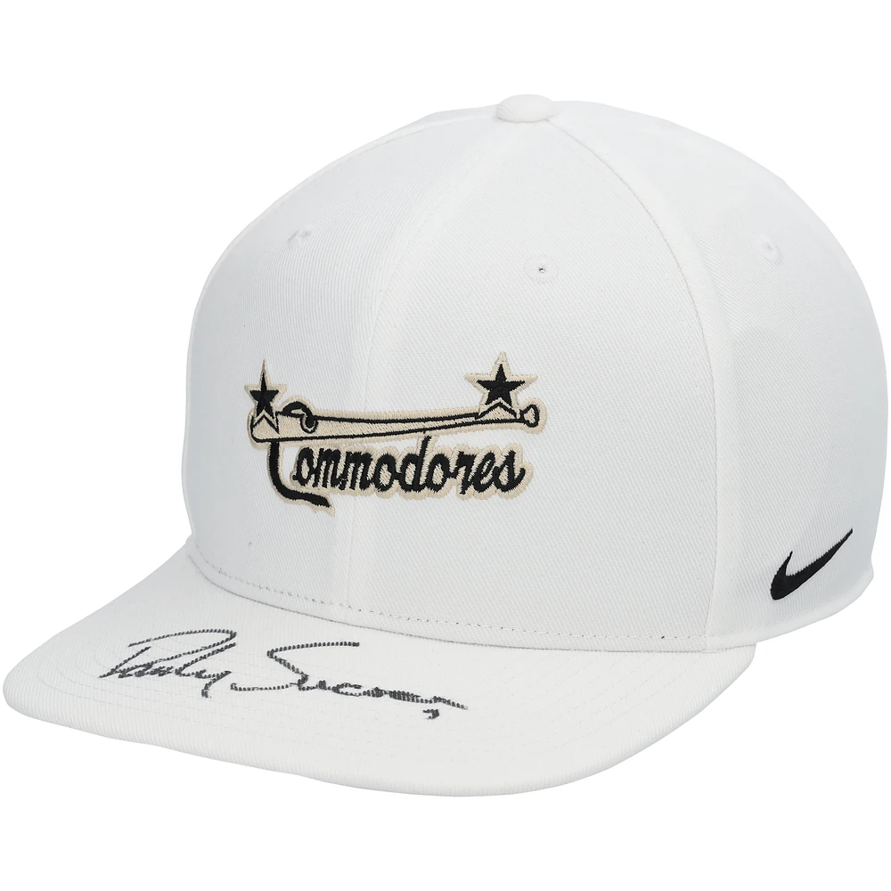 Dansby Swanson Vanderbilt Commodores Autographed Nike Snapback Baseball Cap