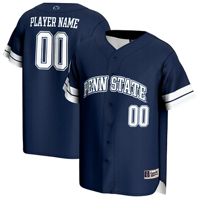 Unisex GameDay Greats Navy Penn State Nittany Lions NIL Pick-A-Player Lightweight Baseball Jersey