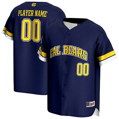 Youth GameDay Greats Navy Cal Bears NIL Pick-A-Player Lightweight Baseball Jersey