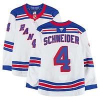 Braden Schneider New York Rangers Game-Used #4 Set 3 Jersey from the 2024-25 NHL Season
