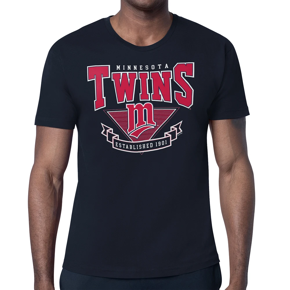 Men's Starter Navy Minnesota Twins ‘80s Inspired T-Shirt