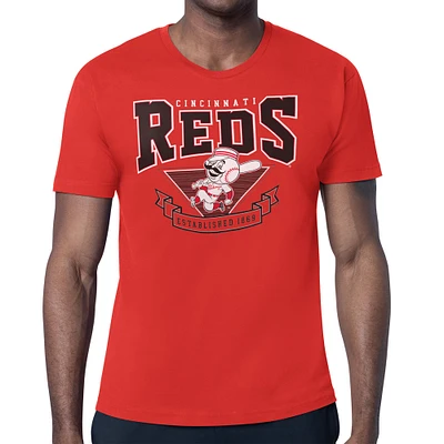 Men's Starter Red Cincinnati Reds ‘80s Inspired T-Shirt