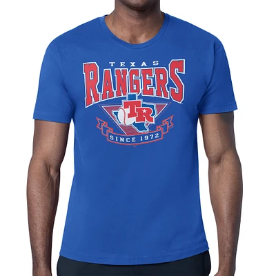 Men's Starter Royal Texas Rangers ‘80s Inspired T-Shirt