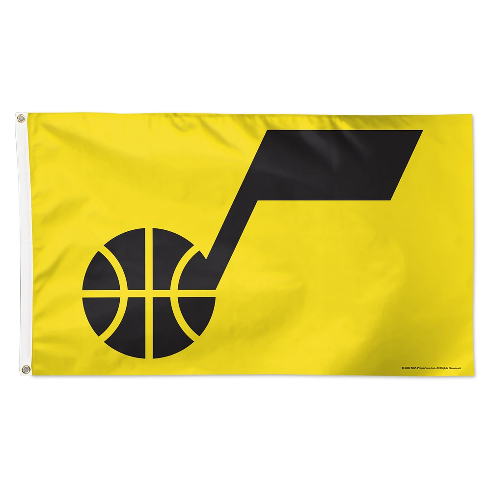 WinCraft Utah Jazz 3' x 5' Logo Single-Sided Deluxe Flag
