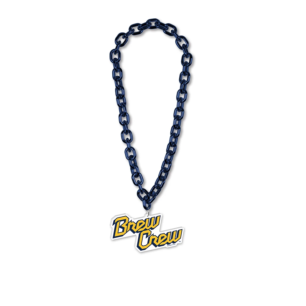 WinCraft Milwaukee Brewers Big Chain Necklace