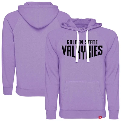 Unisex Sportiqe Violet Golden State Valkyries Olsen Tri-Blend Pullover Hoodie Sweatshirt