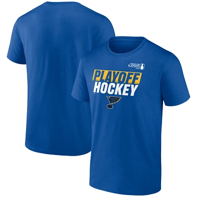 Men's Fanatics Blue St. Louis Blues 2025 Stanley Cup Playoffs Breakout T-Shirt