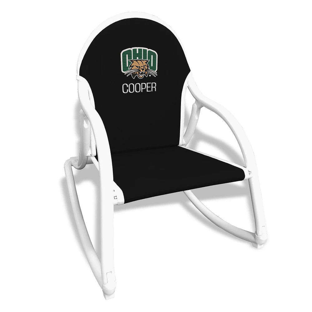 Chad & Jake Ohio Bobcats Children's Personalized Rocking Chair
